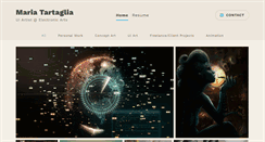 Desktop Screenshot of mariatartaglia.com